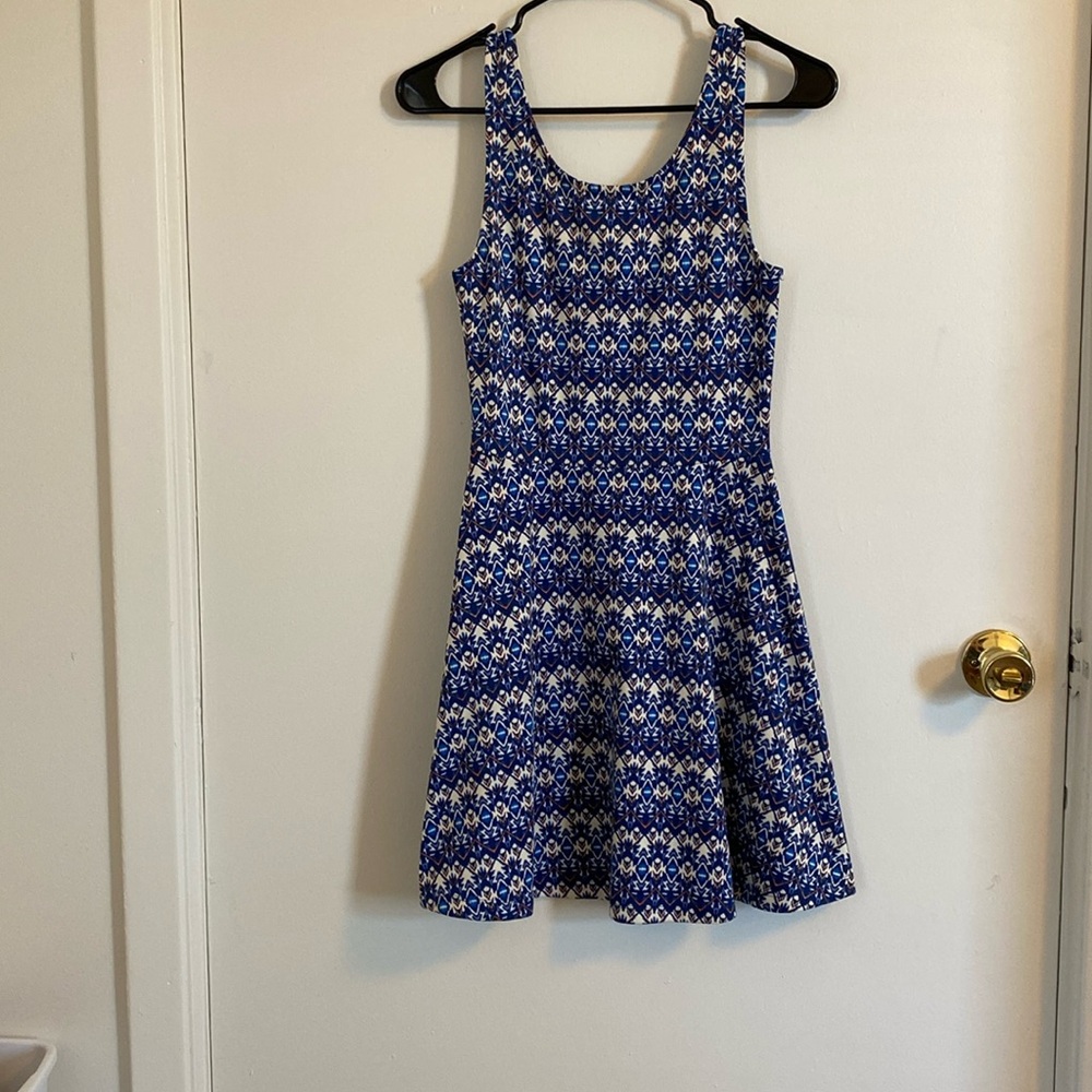 H&M Pattern Midi Dress